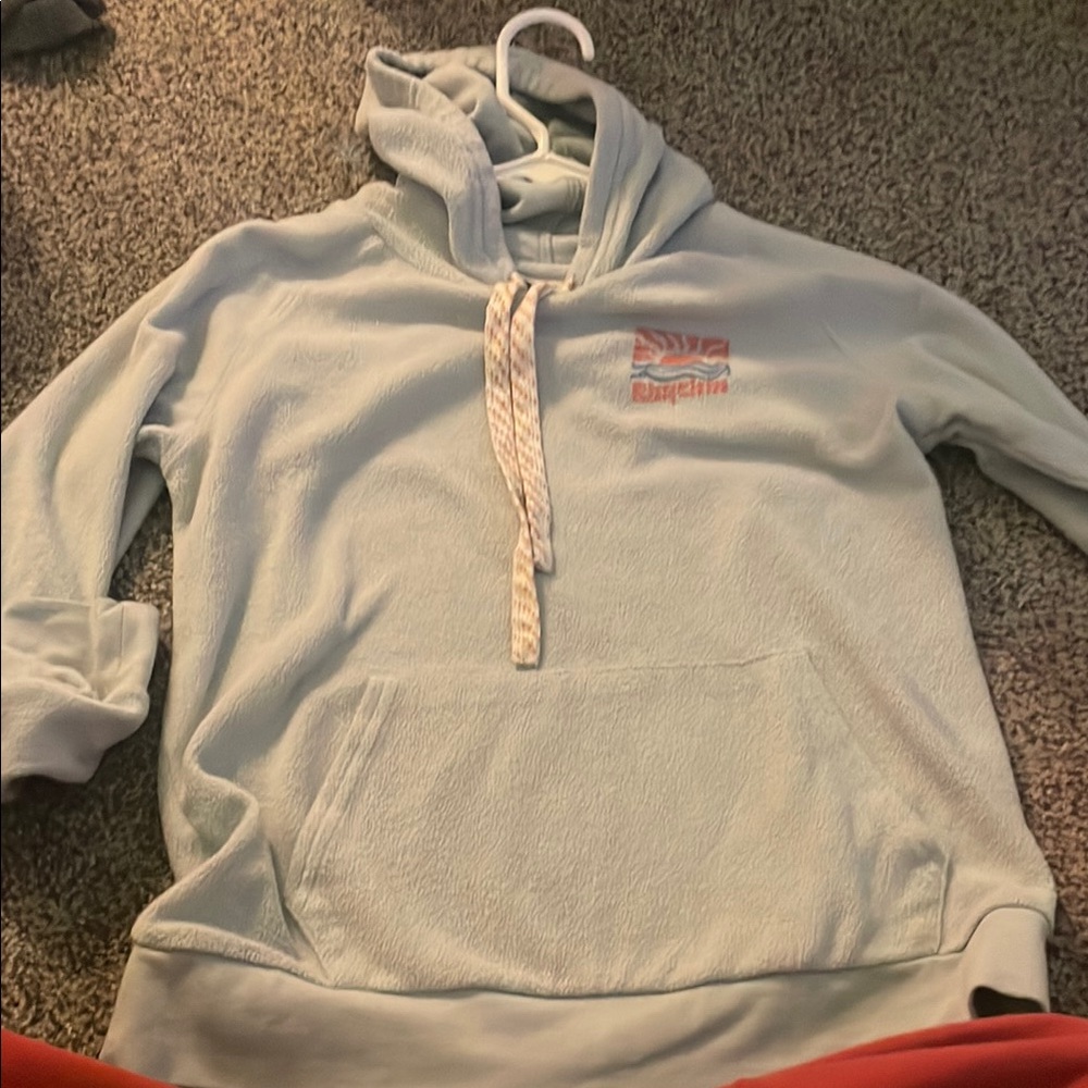 Women's Light Blue Hoodie Sweater